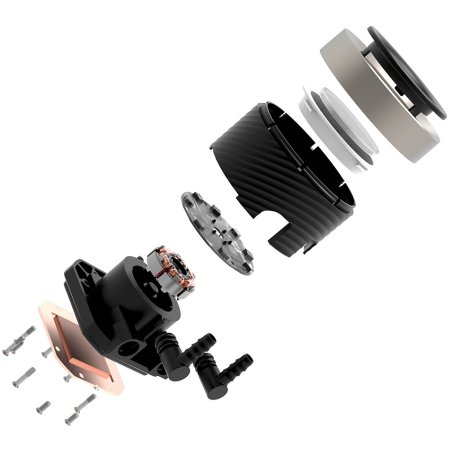 Система водяного охлаждения ID-Cooling FX240 Inf ARGb Soc-AM5/AM4/1200/1700/1851 белый 4-pin 27.2dB Al+Cu 300W Ret (FX240 INF белый)