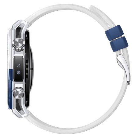 Умные часы Huawei Watch Ultimate 2 MCH-AL00, 1.5" AMOLED, Wi-Fi, Bluetooth, NFC, 20 ATM, титан / синий / белый