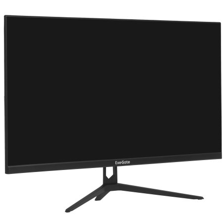 Монитор 27" ExeGate ProSmart EV2707A VA 1920x1080, 75 Гц, 5 мс, 16:9, 280 кд/м², 1xHDMI, 1xVGA, 3.5 мм, черный