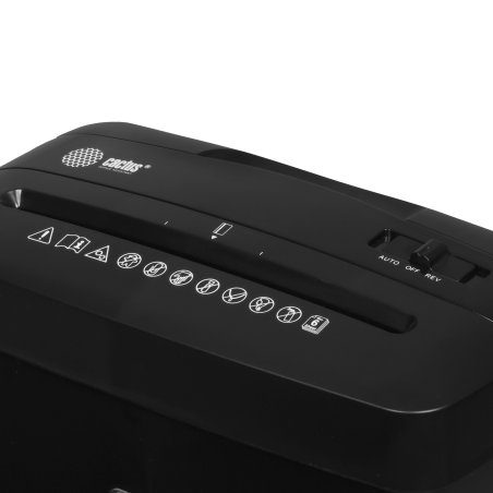 Шредер Cactus CS-SH-A3 (секр.P-4) перекрестный 6.лист. 13лтр. скобы пл.карты