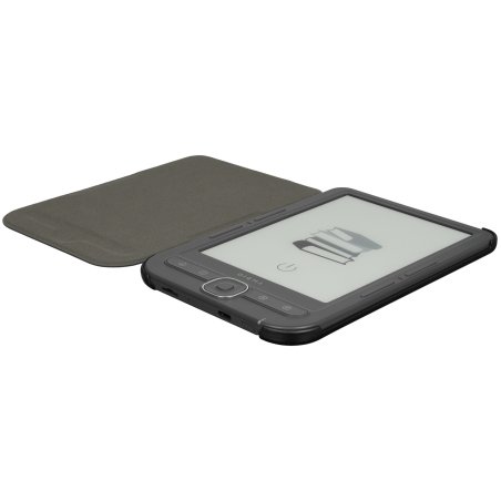 Электронная книга Digma Syne 6" E-ink HD Pearl 758x1024 600MHz 128Mb/4Gb/SD/microSDHC/подсветка дисплея темно-серый (в компл.:обложка)