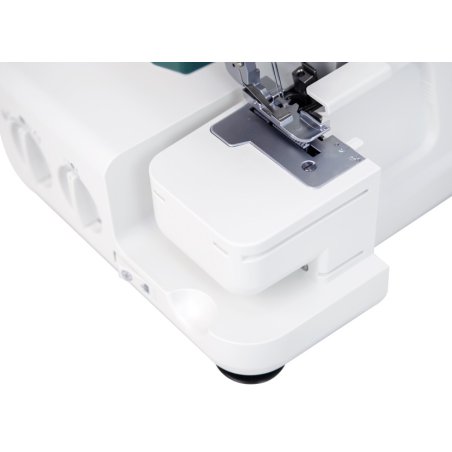 Оверлок Necchi 4537 2/3/4-х ниточный оверлок, LED подсветка, 12 видов швов, встроенный роликовый шов, встроенный дифференциал, свободный рукав, цветная система заправки, отключаемый верхний нож, металлическая станина¶Ширина шва 3 – 7мм, мах.длинна стежка 