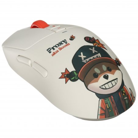 Мышь беспроводная/проводная A4Tech Bloody R72 Ultra Duo Proxy Boom бежевый, 20000 dpi, USB Type-A/Type-C, радиоканал, кнопки-7