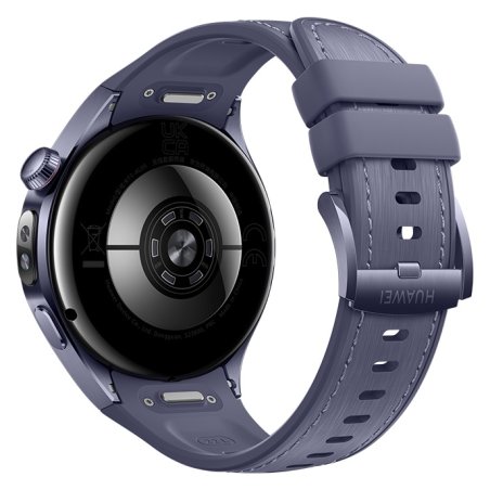 Умные часы Huawei Watch 5 Rates-L39L, 1.5" LTPO AMOLED, Wi-Fi, Bluetooth, NFC, IP69, серый / пурпурный