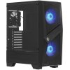 Компьютерный корпус MSI MAG FORGE 100M / mid-tower, ATX, tempered glass side panel / 2x RGb 120мм & 1x 120мм fans inc. / MAG FORGE 100M
