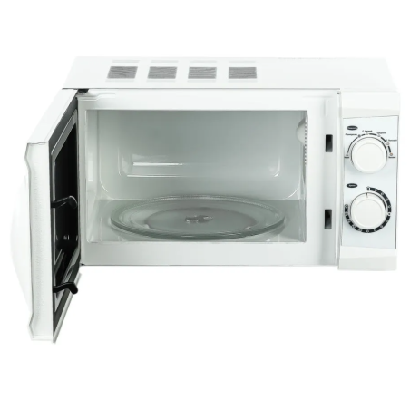 Микроволновая печь Galanz MOS-2002MW белый, 20 л, 700 Вт, переключатели - поворотный механизм