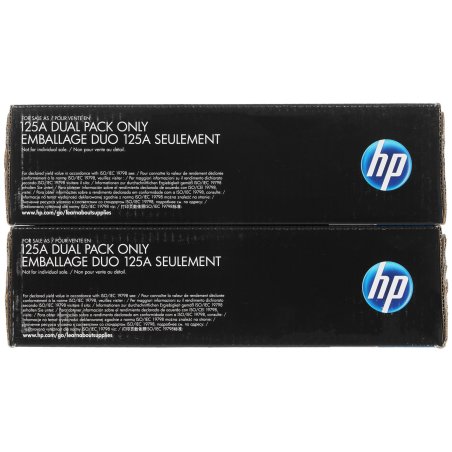 Картридж лазерный HP CB540AD черный двойная упаковка для CLJ CP1215/CP1515/CP1518 2 х 2200стр.