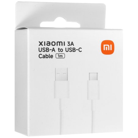 Кабель Xiaomi 3A USB-A to USB-C Cable 1m белый
