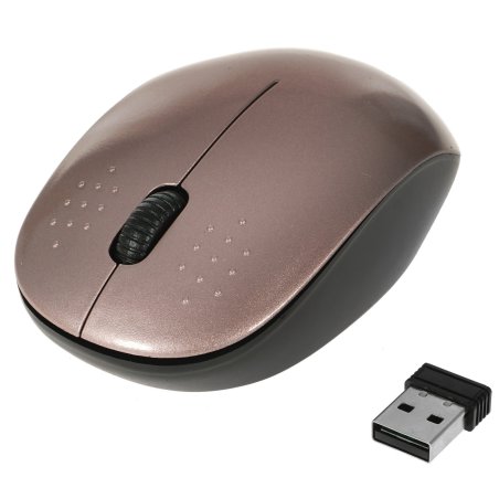 Мышь беспроводная Гарнизон GMW-440-3 розовый, 1000 dpi, радиоканал, USB, кнопки - 3