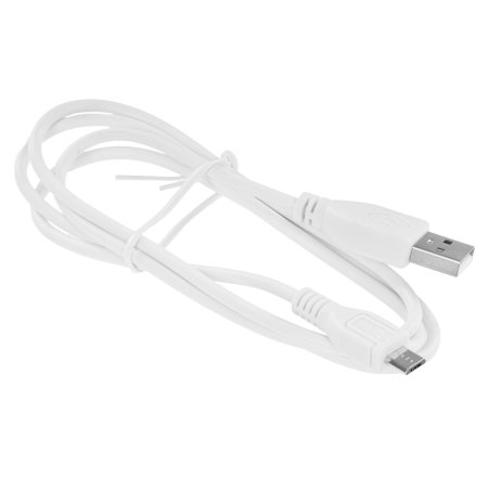 Кабель USB2.0 Pro Cablexpert CCP-mUSB2-AMBM-W-1M, AM/microBM 5P, 1м, экран, белый, пакет