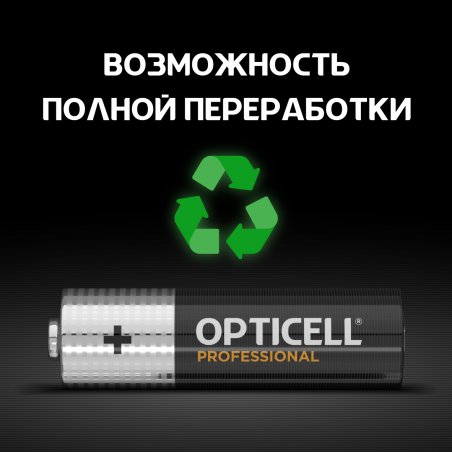 Батарея Opticell Professional LR6 AA (12шт) блистер