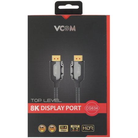 Кабель-переходник Mini DisplayPort M -> Display Port M 1.4V 3 м VCOM