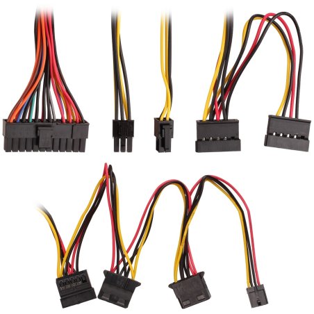 Блок питания ExeGate M500 (EX292236RUS), 80мм, черный