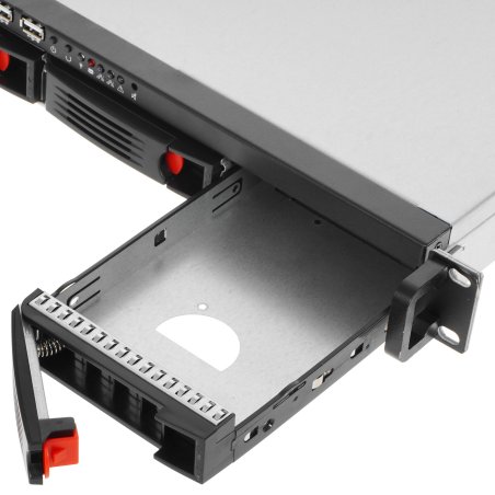 Серверный корпус ExeGate Pro 1U660-HS04 (RM 19", высота 1U, глубина 660, БП 450ADS, 4xHotSwap, USB)