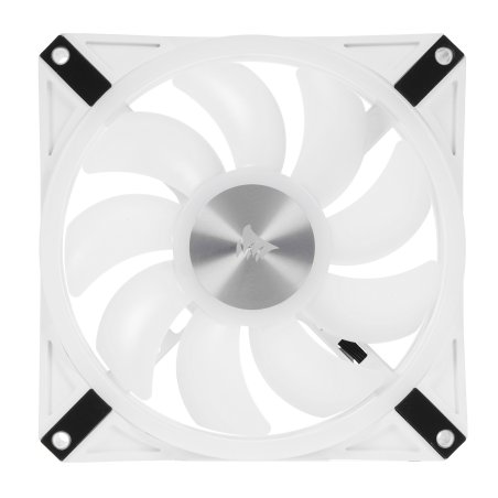Комплект вентиляторов Corsair iCUE QL140 RGb CO-9050106-WW 140мм PWM белый Fan — Dual Fan Kit with Lighting Node CORE