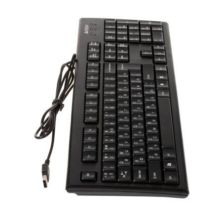 Клавиатура проводная A4Tech KR-83, USB, черный