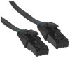 Патч-корд Vention прямой UTP cat.6, RJ45 - 8м. плоский черный