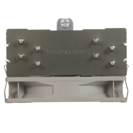 Кулер для процессора Thermalright Assassin Spirit 120 V2 серебристый/черный/серый (4-pin PWM, 154мм, Al/Cu, 4x6мм, 1x120мм, 66.17CFM, 25.6dBA, 1500RPM, S: 1851/1700/1200/115X, AM5/AM4)