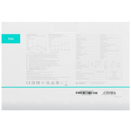 Блок питания Deepcool / GamerStorm PF350, 350Вт, 80 PLUS WHITE, 120мм, черный