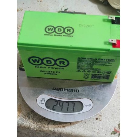 Батарея WBRGP1272 F2 (12V28W) 12В 7.2А.ч