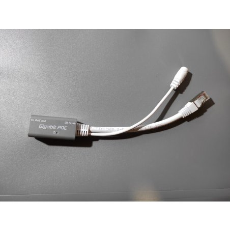 Инжектор Mikrotik GESP+PoE-IN Passive Gigabit PoE injector with surge protection, indoor enclosure (007223) 100