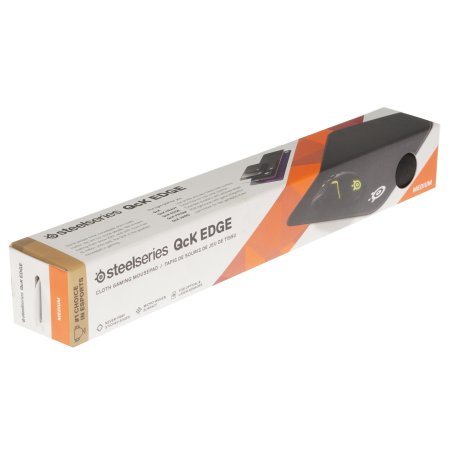 Коврик для мыши Steelseries QcK Edge Средний черный 320x270x2мм (63822)