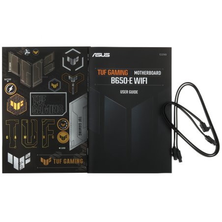 Материнская плата ASUS TUF GAMING B650-E WIFI, AM5, AMD B650, 4xDDR5, 4xSATA, 2xM.2, 1xPCI-E 4.0 x16, 2xPCI-E x1, 2xDP, 1xHDMI, 1x 2.5Gb LAN, 1xUSB-A 3.2 Gen 2, 2xUSB-A 3.2 Gen 1, 4xUSB-A 2.0, 1xUSB-C 3.2 Gen 2, 3x3.5 мм, 7.1, ATX