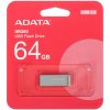 Флешка USB ADATA UR350 (UR350-64G-RSR/BG), 64Gb, USB 3.2, R/W 100/15, серебристый/коричневый