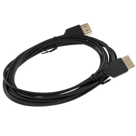 Кабель HDMI Wize Wize WAVC-HDMIUS-3M 3 м, v.2.0, 19M/19M, 4K/60 Hz 4:4:4, 36 AWG, HDCP 2.2,ультратонкий, позол.разъемы, черный, пакет