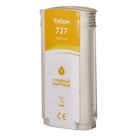 Картридж струйный HP 727 B3P21A желтый для HP DJ T920/T1500 (130мл)