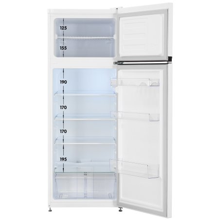 Холодильник Beko B1RDSK240W белый двухкамерный 177/46л морозилка сверху