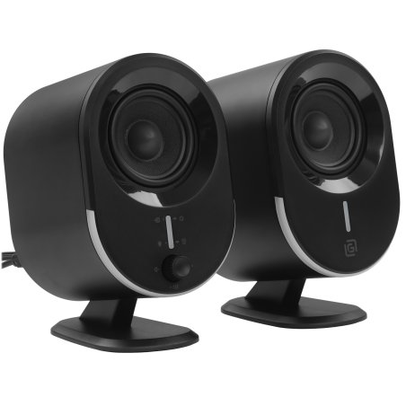 Акустическая система Оклик OK-303A 2.0 черный 20Вт BT