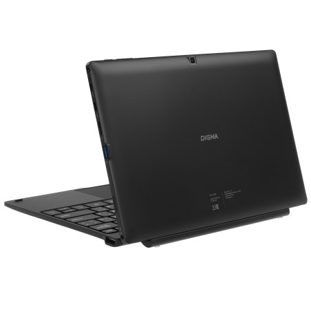 Планшет Digma EVE 1496E N4020 (2.8) 2C RAM8Gb ROM256Gb 11.6" IPS 1366x768 Windows 11 Home черный 5Mpix 5Mpix BT WiFi microSD 256Gb 5500mAh
