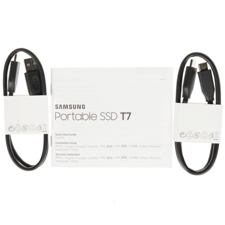 Внешний SSD Samsung T7 Shield, 1TB, USB 3.2 Gen 2 Type-C, R/W 1050/1000, черный