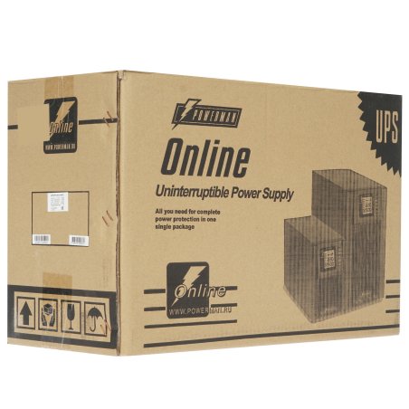 Источник бесперебойного питания Powerman ИБП Online 1000 черный