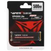 Накопитель SSD Patriot Viper VP4300 Lite, 500Gb, PCIe 4.0 x4, M.2 2280, NVMe, R/W 7000/4000, с радиатором