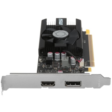 Видеокарта MSI PCI-E GT 710 2GD3H LP nVidia GeForce GT 710 2048Mb 64bit DDR3 954/1600 DVIx1/HDMIx1/CRTx1/HDCP Ret low profile