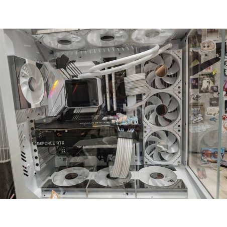 Система охлаждения PCCooler GT360 ARGb Display WH (310W, 360мм, LED temp., белый, ARGb/Fans: 3x120мм, 99CFM, 41.5dBA, 3000RPM/Pump 15dBA, 2600RPM, Rad thickness 27мм/S: 1851, 1700, 1200, 115X, AM5, AM4)