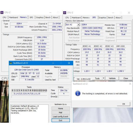 Оперативная память NETAC Basic, DDR4, 8Gb (1x8Gb), 3200MHz, CL16, DIMM