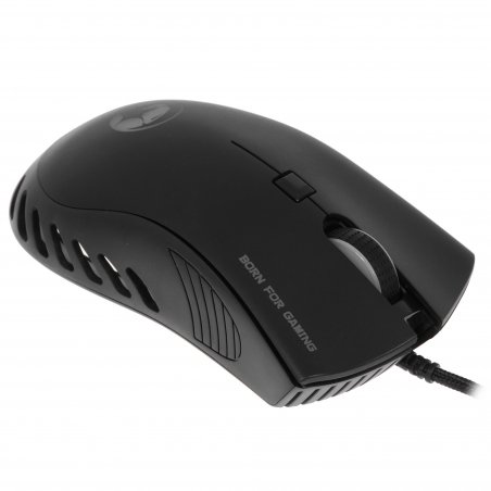 Мышь MARVO G950 Black USB Мышь игровая проводная оптическая, 4000dpi, Сенсор Avago A3050, 7 кнопок, RGB подсветка, Программируемые кнопки, Сменные боковины, USB, Кабель 1,8 м