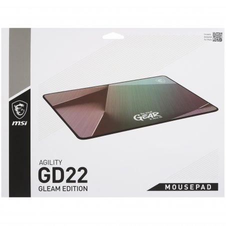 Коврик для мыши MSI AGILITY GD22 GLEAM EDITION Большой 5 вариантов расцветки/рисунок 320x220x3мм (J02-VXXXX29-EB9)