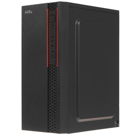 Компьютерный корпус KingPrice KPCC-MD202 черный без БП ATX 1x80мм 4x120мм 2xUSB 2.0 audio
