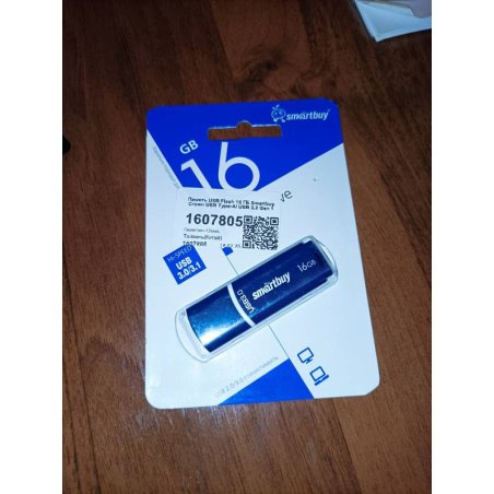 Флешка USB Smartbuy 3.0 Flash 32Gb,Smartbuy Crown Blue (SB32GbCRW-Bl)