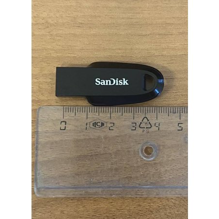 Флешка USB 512Gb SanDisk CZ550 Ultra Curve, USB 3.2 черный