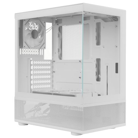 Компьютерный корпус 1STPLAYER MIKU Mi7-A ARGb белый/ATX/3x120мм ARGb fans/Mi7-A-WH-2FC7R-W-1FC7-W