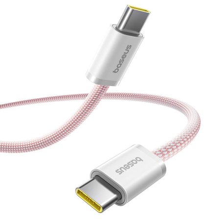 Baseus Dynamic 4 Fast Charging Data Cable USB-C to USB-C 100W 2m Baby Pink