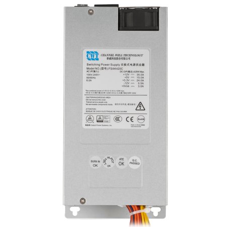 Блок питания серверный ACD FSAK420C-01 1U, 420W, (ШВГ=100*40*190мм), 85+ effeciency, PFC 0.95, FAN 40мм, Oper.Temp 0C~50C, 20+4PIN, CPU(4+4), HDD*2, FDD*1, SATA*2, OEM