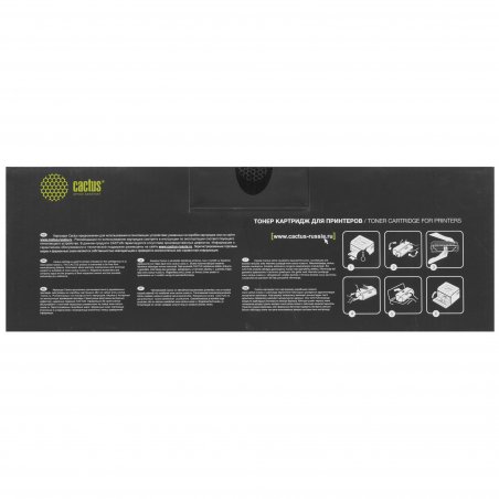Картридж лазерный Cactus CS-TN217BK черный (3000 стр.) для Brother HL3230/DCP3550/MFC3770
