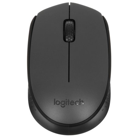 Комплект клавиатура+мышь Logitech MK235 беспроводной, USB, 1000 DPI, серый
