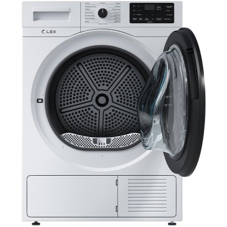 Сушильная машина LEX LDM10WD белый, 10 кг, сушка - конденсационная, программ - 16, 60 x 85 x 62 см